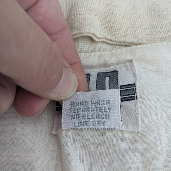 Vintage D.D. Designs Lace Crochet Denim Vest S - Picture 6 of 6